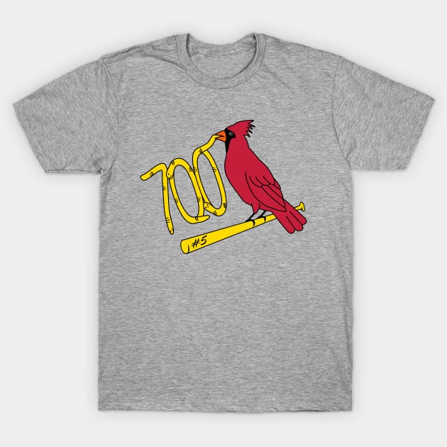 Pujols 700 Home Runs T-Shirt by skauff